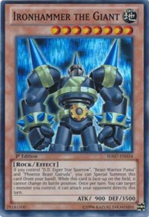 Image of Ironhammer the Giant (HA07-EN034) - Hidden Arsenal 7: Knight of Stars Unlimited