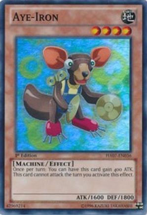 Image of Aye-Iron (HA07-EN036) - Hidden Arsenal 7: Knight of Stars 1st Edition