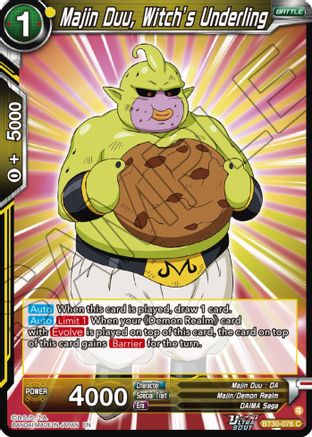 Image of Majin Duu, Witch's Underling (BT30-076) - Three Glorious Fighters