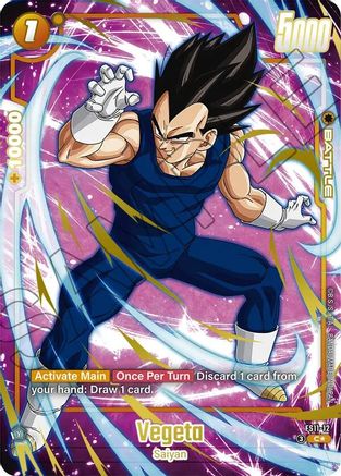 Image of Vegeta - FS11-12 (Gold) (FS11-12) - Starter Deck EX The Phase of Evolution Holofoil