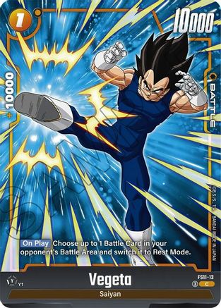 Image of Vegeta - FS11-13 (FS11-13) - Starter Deck EX The Phase of Evolution Holofoil