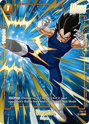 Image of Vegeta - FS11-13 (Gold) (FS11-13) - Starter Deck EX The Phase of Evolution Holofoil