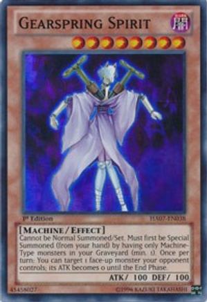 Image of Gearspring Spirit (HA07-EN038) - Hidden Arsenal 7: Knight of Stars Unlimited