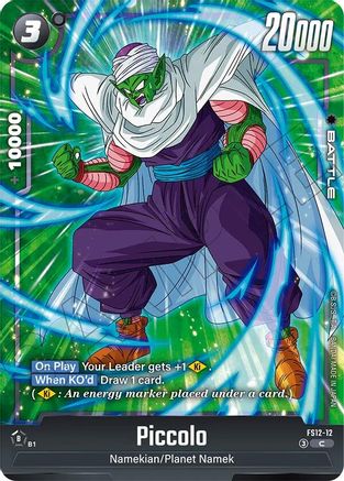 Image of Piccolo - FS12-12 (FS12-12) - Starter Deck EX The Beat of Ki Holofoil