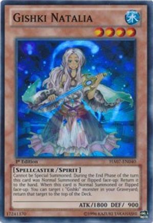 Image of Gishki Natalia (HA07-EN040) - Hidden Arsenal 7: Knight of Stars 1st Edition