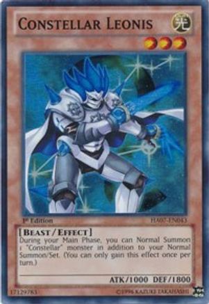 Image of Constellar Leonis (HA07-EN043) - Hidden Arsenal 7: Knight of Stars Unlimited