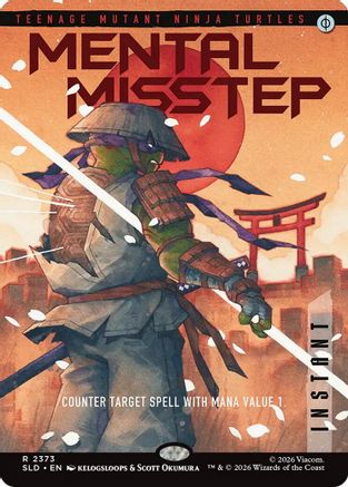 Image of Mental Misstep (2373) (SLD-2373) - Secret Lair Drop Series Foil