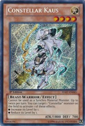 Image of Constellar Kaus (HA07-EN045) - Hidden Arsenal 7: Knight of Stars 1st Edition