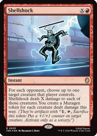 Image of Shellshock (Surge Foil) (TMC-025) - Commander: Teenage Mutant Ninja Turtles Foil
