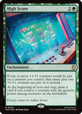 Image of High Score (Surge Foil) (TMC-029) - Commander: Teenage Mutant Ninja Turtles Foil