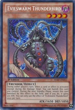 Image of Evilswarm Thunderbird (HA07-EN051) - Hidden Arsenal 7: Knight of Stars Unlimited