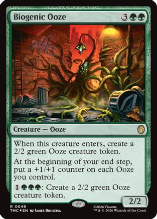 Image of Biogenic Ooze (Surge Foil) (TMC-049) - Commander: Teenage Mutant Ninja Turtles Foil