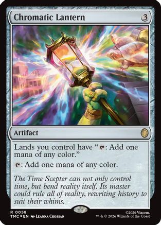 Image of Chromatic Lantern (Surge Foil) (TMC-058) - Commander: Teenage Mutant Ninja Turtles Foil