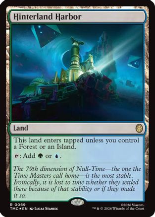 Image of Hinterland Harbor (Surge Foil) (TMC-069) - Commander: Teenage Mutant Ninja Turtles Foil