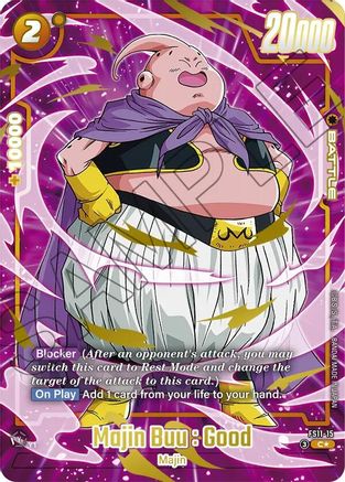 Image of Majin Buu : Good (Gold) (FS11-15) - Starter Deck EX The Phase of Evolution Holofoil