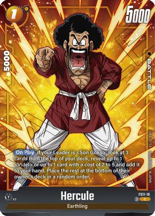 Image of Hercule (FS11-16) - Starter Deck EX The Phase of Evolution Holofoil