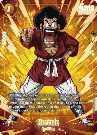 Image of Hercule (Alternate Art) (FS11-16) - Starter Deck EX The Phase of Evolution Holofoil