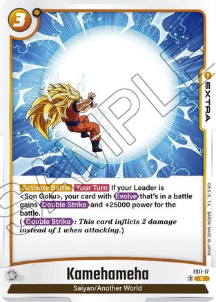 Image of Kamehameha (FS11-17) - Starter Deck EX The Phase of Evolution Holofoil