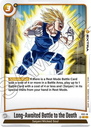 Image of Long-Awaited Battle to the Death (FS11-18) - Starter Deck EX The Phase of Evolution Holofoil