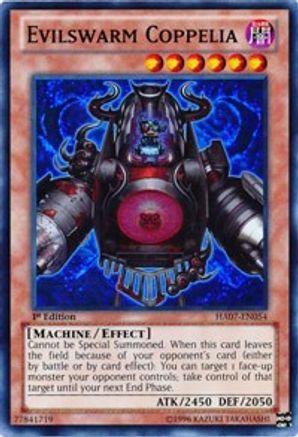 Image of Evilswarm Coppelia (HA07-EN054) - Hidden Arsenal 7: Knight of Stars Unlimited