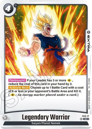Image of Legendary Warrior (FS12-17) - Starter Deck EX The Beat of Ki Holofoil