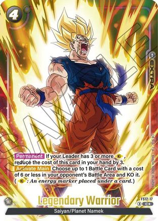 Image of Legendary Warrior (Gold) (FS12-17) - Starter Deck EX The Beat of Ki Holofoil