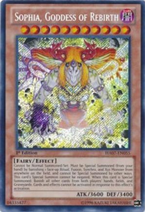 Image of Sophia, Goddess of Rebirth (HA07-EN055) - Hidden Arsenal 7: Knight of Stars Unlimited