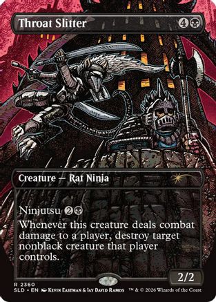 Image of Throat Slitter (2360) (SLD-2360) - Secret Lair Drop Series Foil