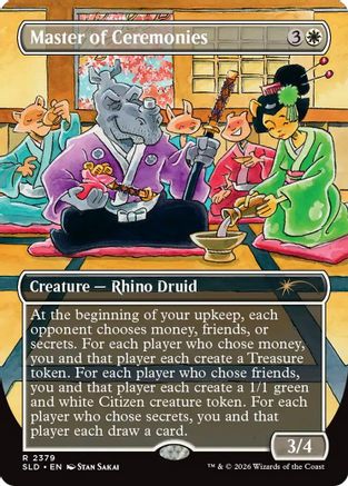 Image of Master of Ceremonies (SLD-2379) - Secret Lair Drop Series Foil