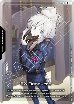 Image of EX Resource (EXRP-013) (Mobile Suit Gundam GQuuuuuuX) (EXRP-013) - Promotional EX Resource Tokens Holofoil