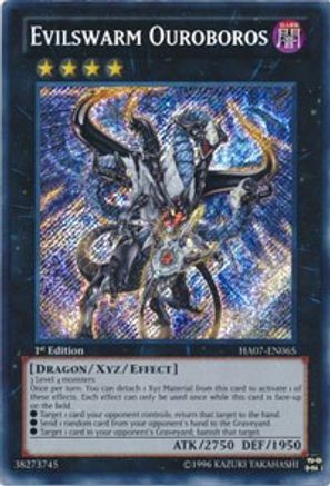 Image of Evilswarm Ouroboros (HA07-EN065) - Hidden Arsenal 7: Knight of Stars 1st Edition