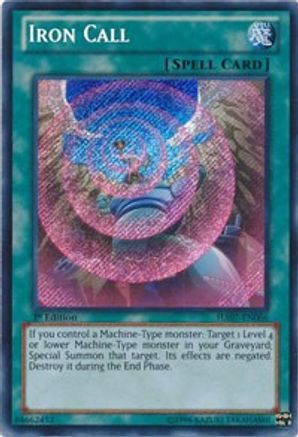 Image of Iron Call (HA07-EN066) - Hidden Arsenal 7: Knight of Stars 1st Edition