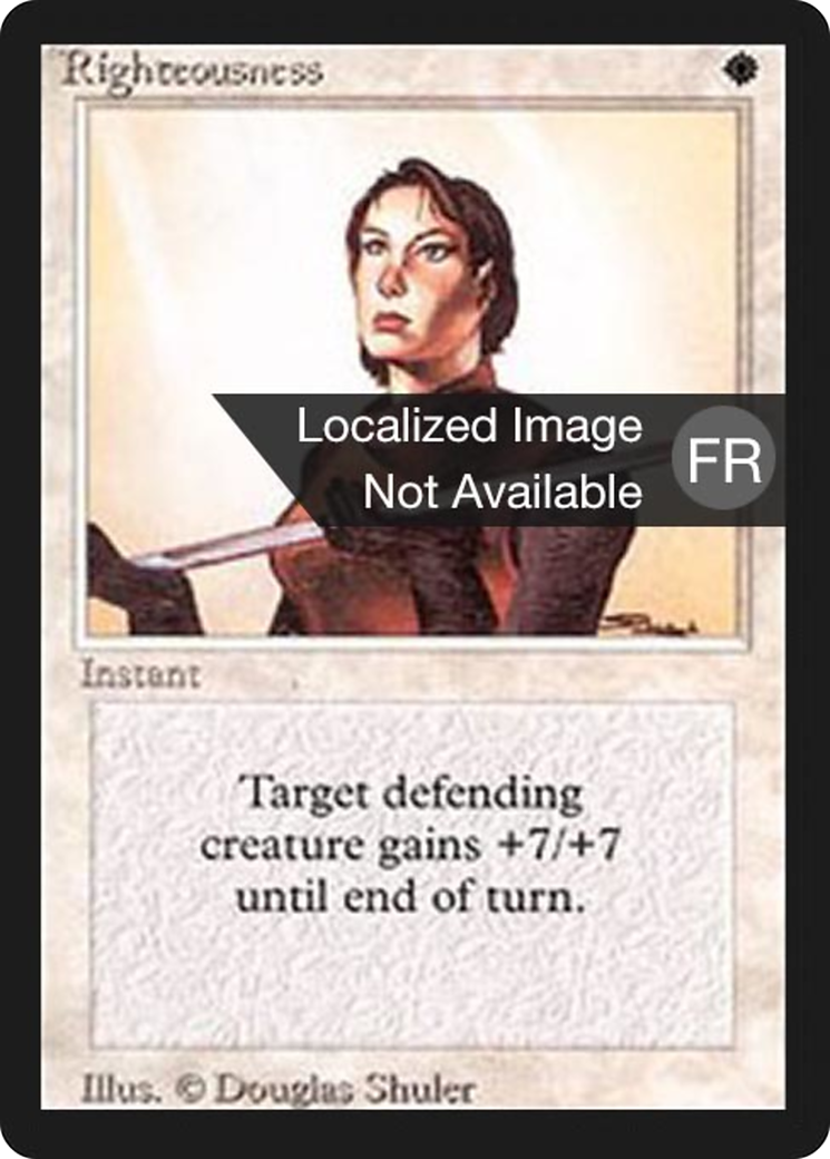 Image of Righteousness (FBB-) - Foreign Black Border