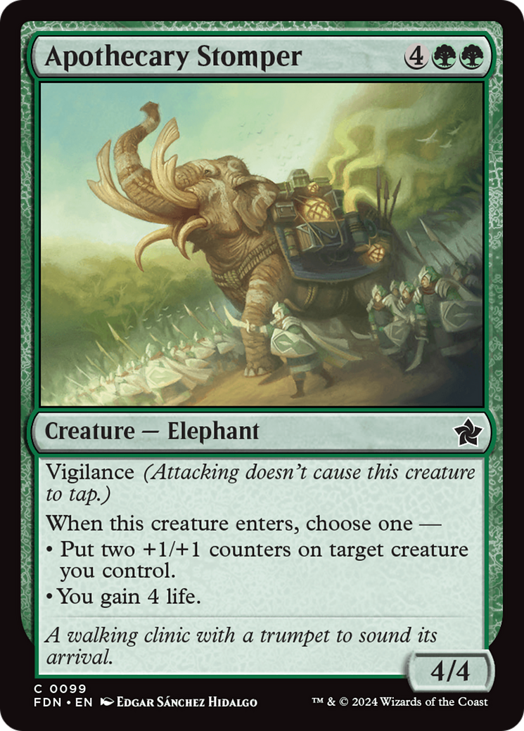 Image of Apothecary Stomper (FDN-099) - Foundations Foil