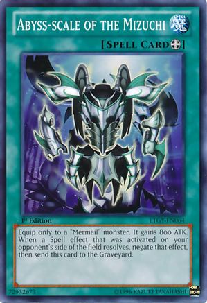 Image of Abyss-scale of the Mizuchi (LTGY-EN064) - Lord of the Tachyon Galaxy Unlimited