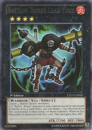 Image of Battlin' Boxer Lead Yoke (LTGY-EN050) - Lord of the Tachyon Galaxy Unlimited