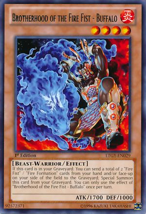 Image of Brotherhood of the Fire Fist - Buffalo (LTGY-EN029) - Lord of the Tachyon Galaxy Unlimited