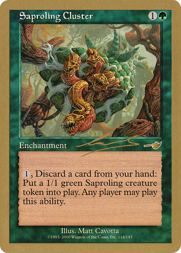 Image of Saproling Cluster - 2000 Nicolas Labarre (NMS) (WCD-) - World Championship Decks 2000