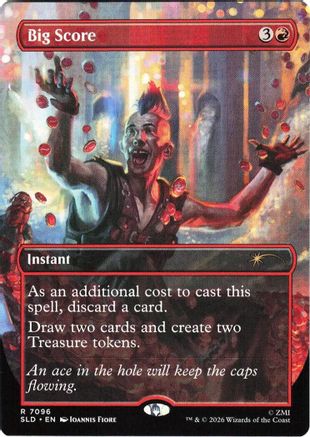 Image of Big Score (7096) (SLD-7096) - Secret Lair Drop Series Foil