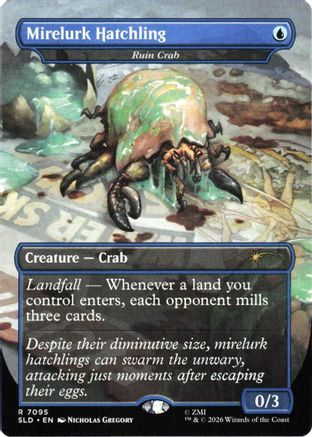 Image of Mirelurk Hatchling - Ruin Crab (SLD-7095) - Secret Lair Drop Series