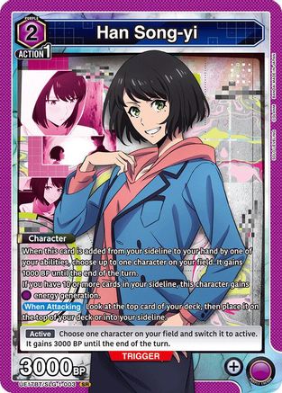 Image of Han Song-yi (003) (UE17BT/SLG-1-003) - UE17BT SOLO LEVELING Foil