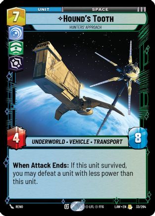 Image of Hound's Tooth - Hunters' Approach (33/264) - A Lawless Time