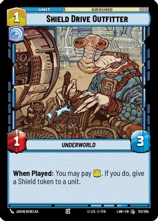 Image of Shield Drive Outfitter (113/264) - A Lawless Time
