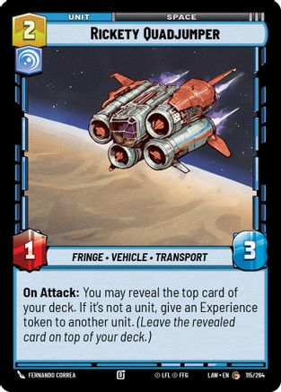 Image of Rickety Quadjumper (115/264) - A Lawless Time