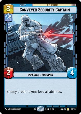 Image of Conveyex Security Captain (117/264) - A Lawless Time