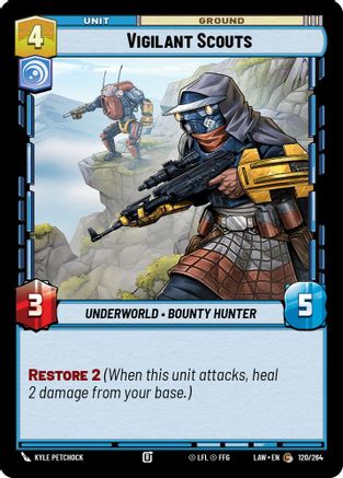 Image of Vigilant Scouts (120/264) - A Lawless Time