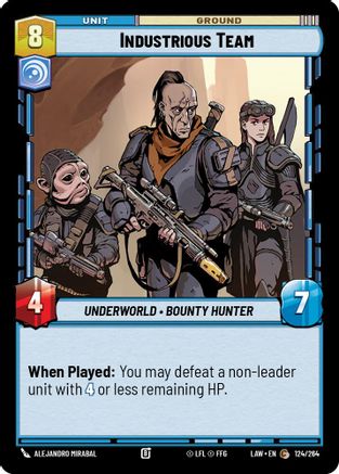 Image of Industrious Team (124/264) - A Lawless Time