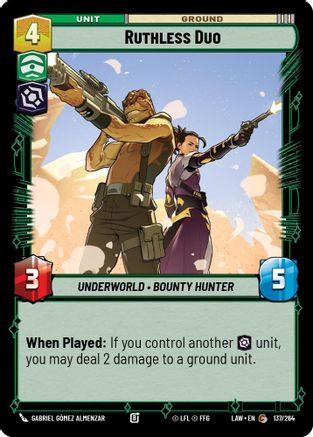 Image of Ruthless Duo (137/264) - A Lawless Time