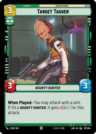 Image of Target Tagger (157/264) - A Lawless Time