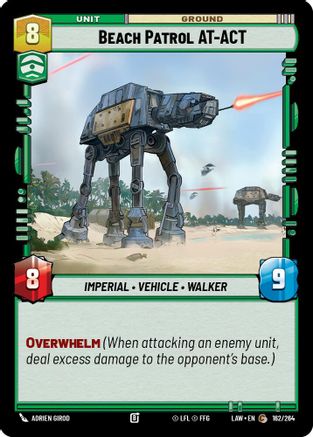 Image of Beach Patrol AT-ACT (162/264) - A Lawless Time